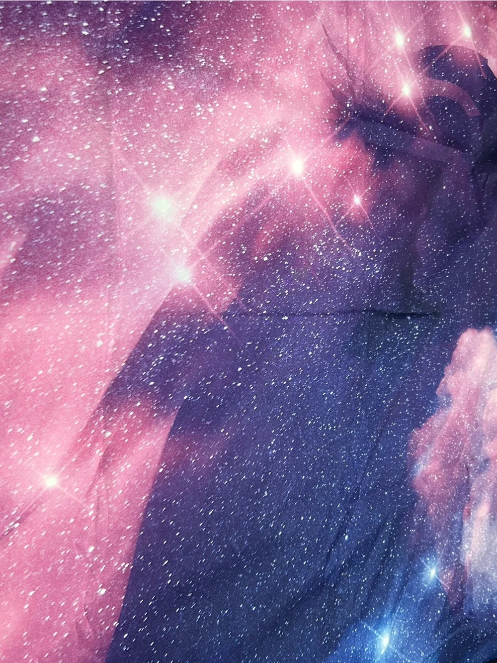 Galaxy Unicorn Comforter Duvet Cover Queen Size - 2 pillow case covers New